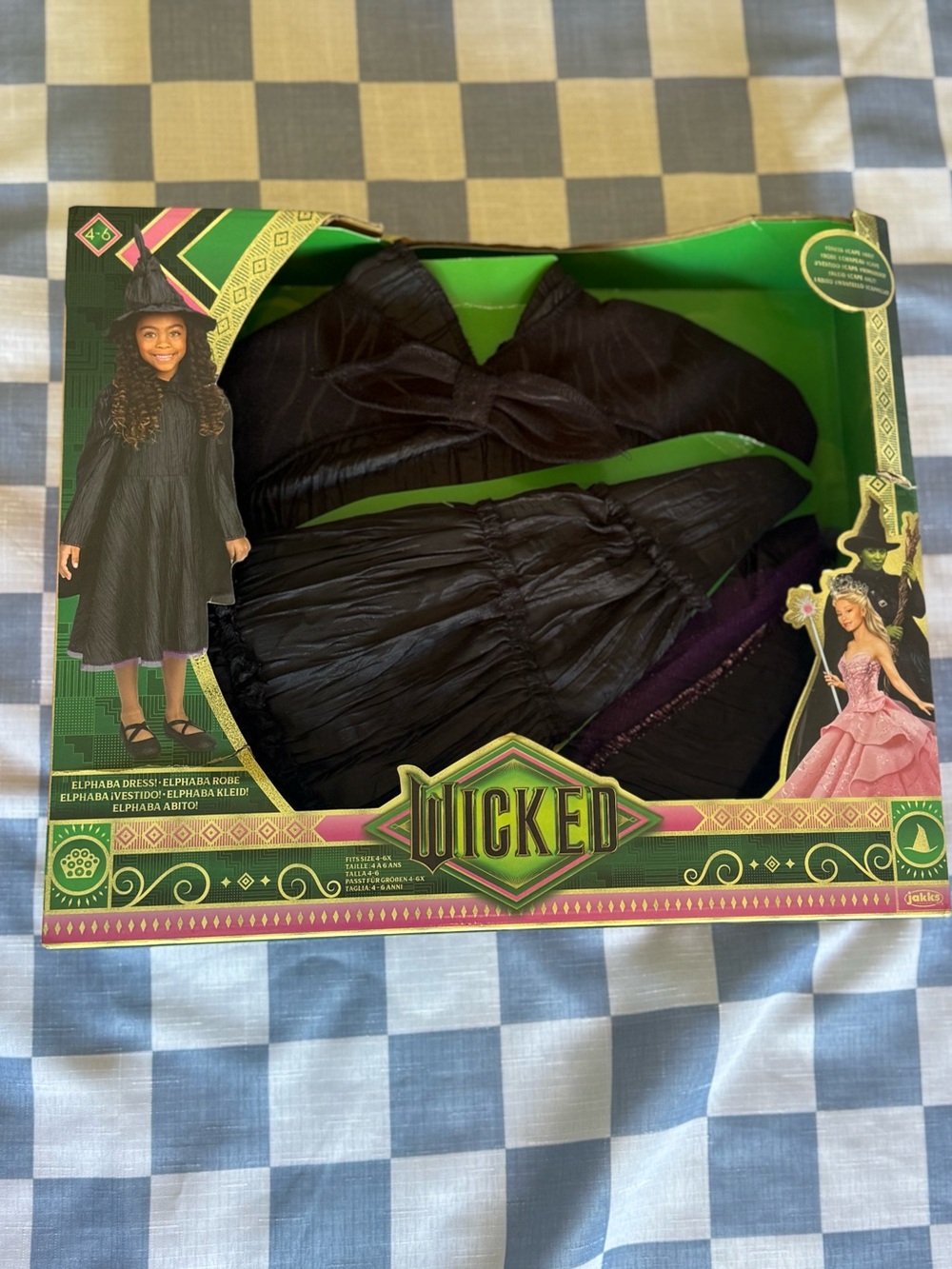 Wicked Witch Costume Set for Kids - Dress & Hat